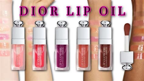 dior lip oil clear|dior lip oil all shades.